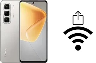 Cómo generar un código QR con la contraseña Wifi en un Infinix Infinix Hot 50 4G