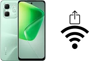 Cómo generar un código QR con la contraseña Wifi en un Infinix Infinix Hot 50i