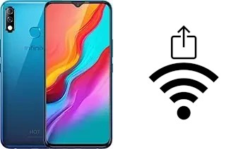 Generar QR con la clave Wifi en un Infinix Hot 8 Lite