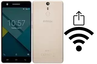 Generar QR con la clave Wifi en un Infinix Hot S