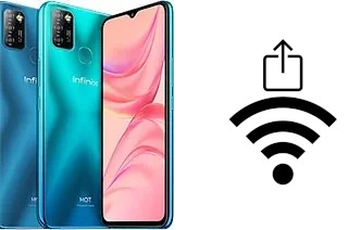 Generar QR con la clave Wifi en un Infinix Hot 10 Lite