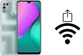 Generar QR con la clave Wifi en un Infinix Hot 10 Play