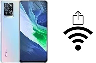 Generar QR con la clave Wifi en un Infinix Note 10 Pro