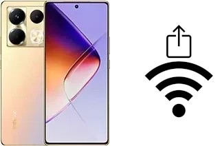 Cómo generar un código QR con la contraseña Wifi en un Infinix Note 40