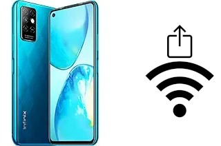 Cómo generar un código QR con la contraseña Wifi en un Infinix Note 8i