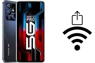 Generar QR con la clave Wifi en un Infinix Note 12 Pro 5G