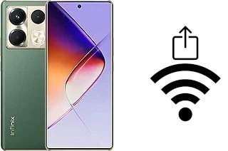 Generar QR con la clave Wifi en un Infinix Note 40S