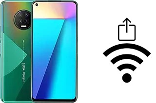 Generar QR con la clave Wifi en un Infinix Note 7