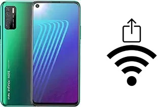 Generar QR con la clave Wifi en un Infinix Note 7 Lite