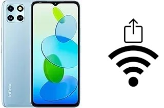 Generar QR con la clave Wifi en un Infinix Smart 6 HD