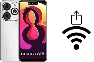 Generar QR con la clave Wifi en un Infinix Smart 8 HD