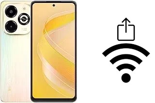 Generar QR con la clave Wifi en un Infinix Smart 8 Plus