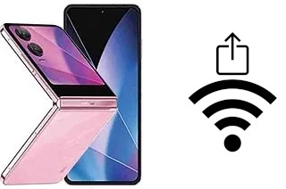 Cómo generar un código QR con la contraseña Wifi en un Infinix Infinix Zero Flip