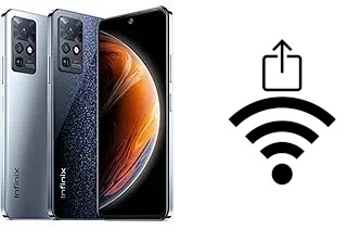 Cómo generar un código QR con la contraseña Wifi en un Infinix Zero X