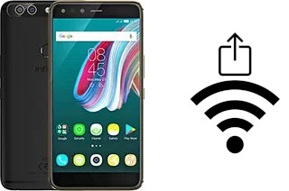 Generar QR con la clave Wifi en un Infinix Zero 5 Pro