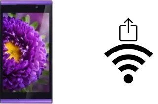 Generar QR con la clave Wifi en un InFocus M310 Charm Purple