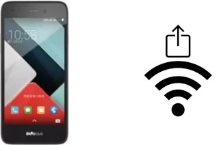 Generar QR con la clave Wifi en un InFocus M350