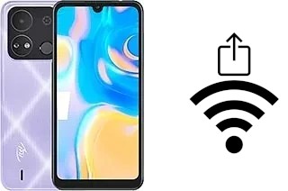 Cómo generar un código QR con la contraseña Wifi en un itel A04