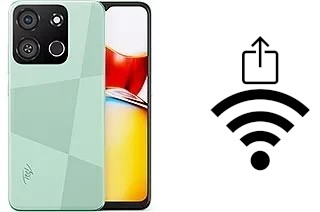 Generar QR con la clave Wifi en un itel A05s