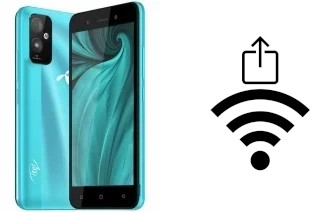 Generar QR con la clave Wifi en un itel A24 PRO