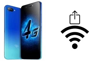 Generar QR con la clave Wifi en un itel A25 pro