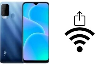 Generar QR con la clave Wifi en un itel P37 Pro