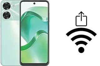 Cómo generar un código QR con la contraseña Wifi en un itel itel P40+