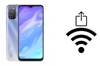 Cómo generar un código QR con la contraseña Wifi en un itel Vision 1Pro