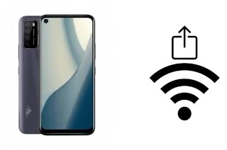 Generar QR con la clave Wifi en un itel Vision2