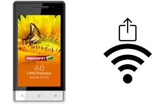 Generar QR con la clave Wifi en un Karbonn A6