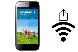 Generar QR con la clave Wifi en un KENEKSI Norma 2