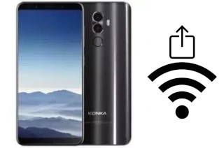 Generar QR con la clave Wifi en un Konka S5