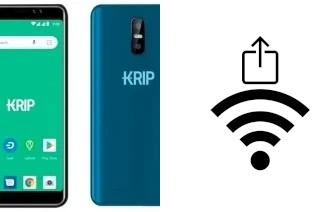 Cómo generar un código QR con la contraseña Wifi en un Krip K55h