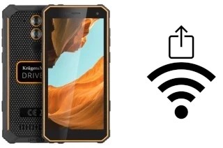 Cómo generar un código QR con la contraseña Wifi en un Kruger-Matz DRIVE 6S