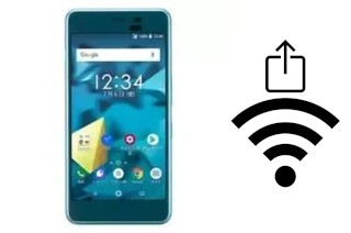 Generar QR con la clave Wifi en un Kyocera Digno J