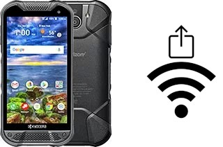 Generar QR con la clave Wifi en un Kyocera DuraForce Pro 2