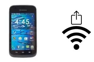 Generar QR con la clave Wifi en un Kyocera Hydro Edge