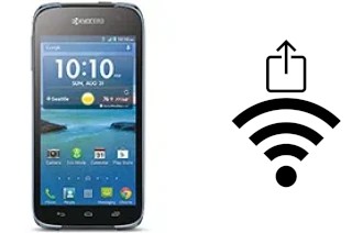 Generar QR con la clave Wifi en un Kyocera Hydro Life