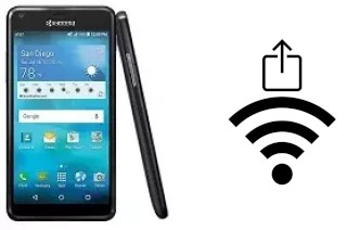 Generar QR con la clave Wifi en un Kyocera Hydro Shore