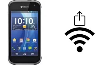 Generar QR con la clave Wifi en un Kyocera Hydro Xtrm