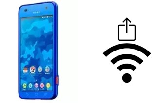 Generar QR con la clave Wifi en un Kyocera miraie KYL23