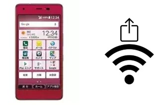 Generar QR con la clave Wifi en un Kyocera Otegaru 01