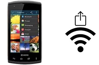 Generar QR con la clave Wifi en un Kyocera Rise C5155