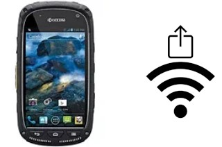 Generar QR con la clave Wifi en un Kyocera Torque E6710