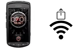 Generar QR con la clave Wifi en un Kyocera Torque KC-S701