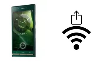 Generar QR con la clave Wifi en un Kyocera Urbano V03