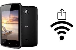 Generar QR con la clave Wifi en un Lava Iris 348