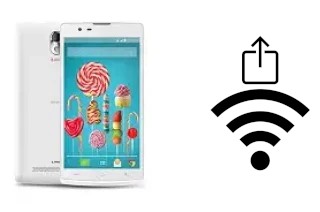 Generar QR con la clave Wifi en un Lava Iris Alfa L