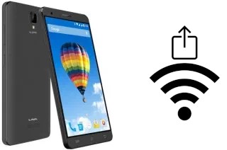 Generar QR con la clave Wifi en un Lava Iris Fuel F2