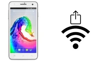 Generar QR con la clave Wifi en un Lava Iris X5